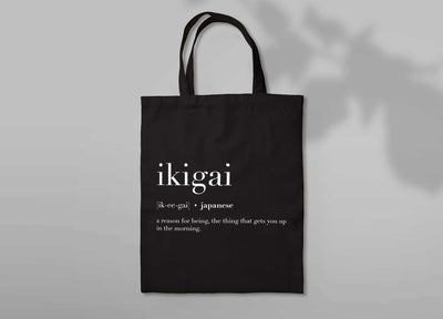 "IKIGAI" Canvas Tote Bag