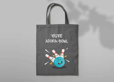 "YOU'RE ADORA-BOWL" Canvas Tote Bag