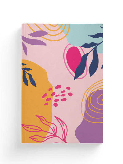 Leaves Abstract Composition Notebook-Notebit