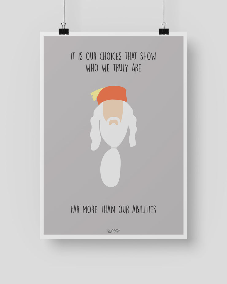 Dumbledore Poster-Notebit