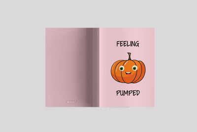 "Feeling Pumped" Quote Composition Notebook