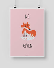No Fox Given Poster-Notebit