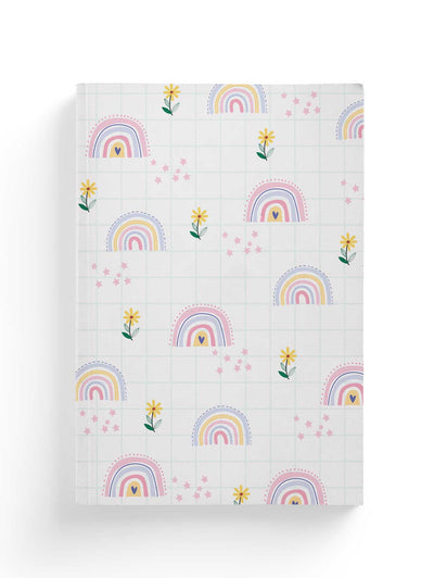 Rainbow Pattern Composition Notebook-Notebit