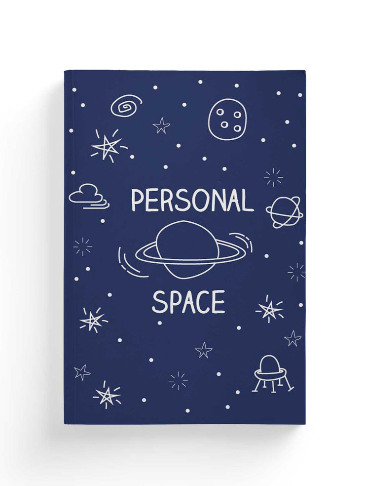 Personal Space Minimalistic Composition Notebook-Notebit