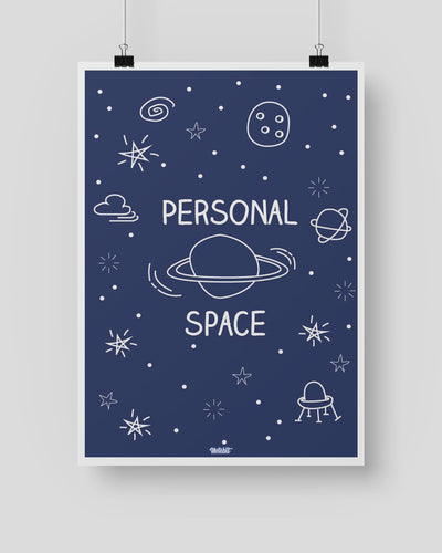 Personal Space Poster-Notebit