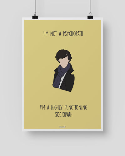Sherlock Poster-Notebit