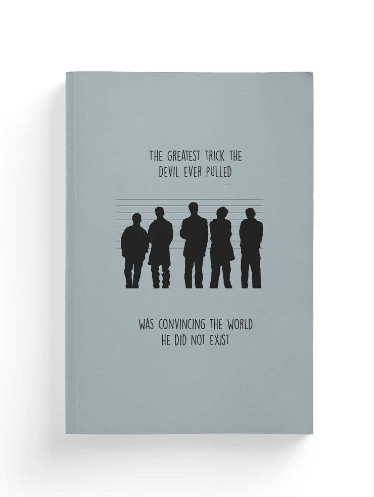 The Usual Suspects Minimalistic Composition Notebook-Notebit